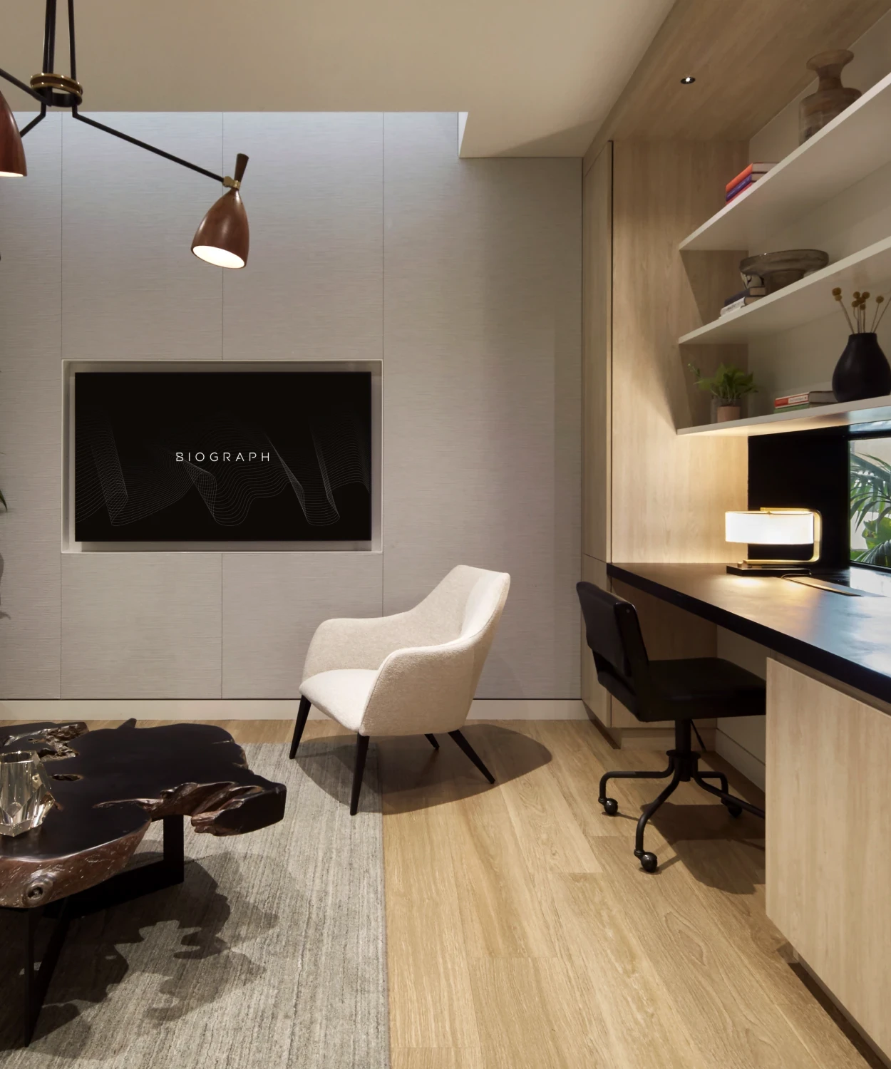 Consultation room with minimalist design